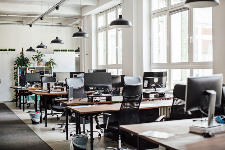 Interior of modern office